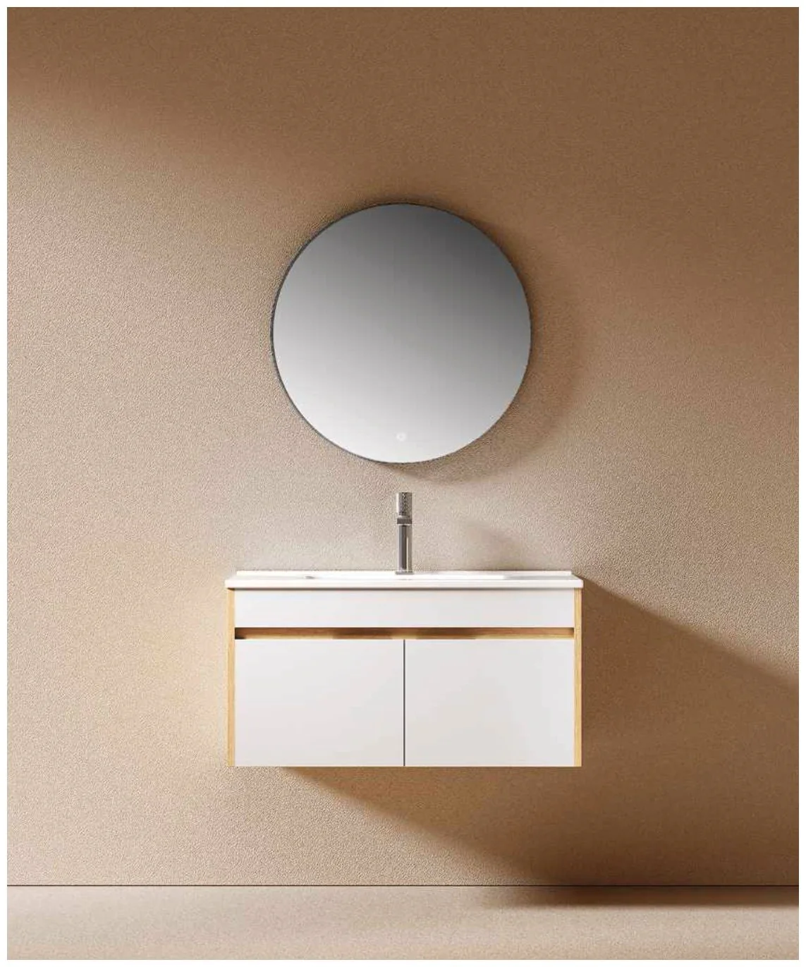 GOGO 6151 Wall-Mounted Bathroom Vanity 6151