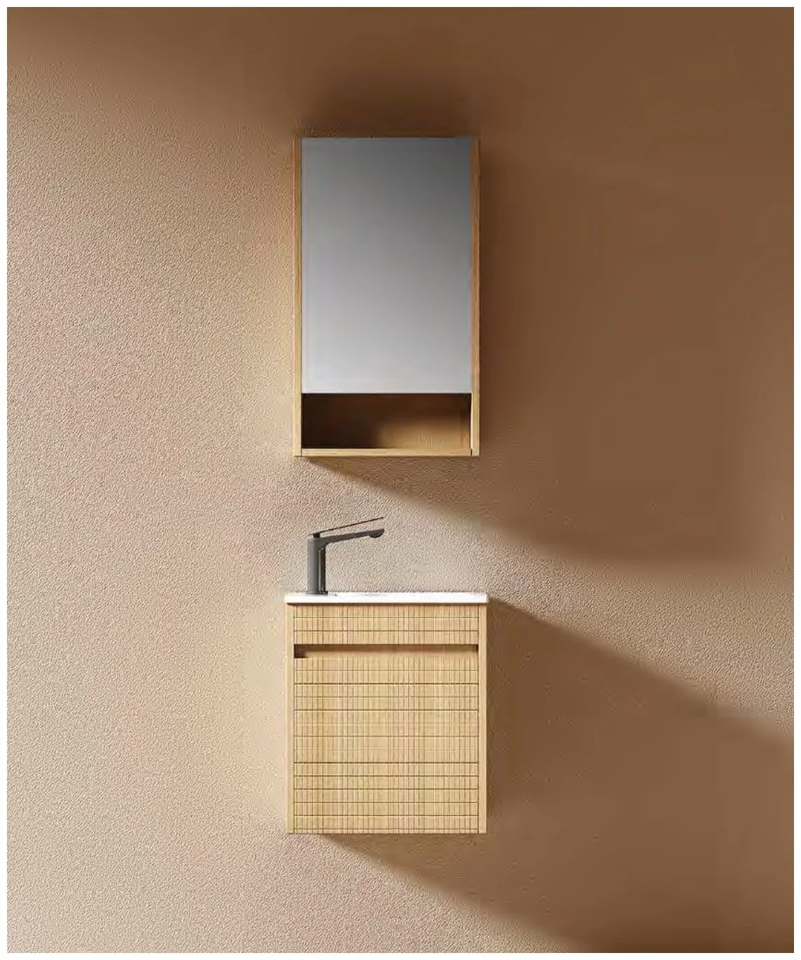 GOGO 6160 Wall-Mounted Bathroom Vanity 6160