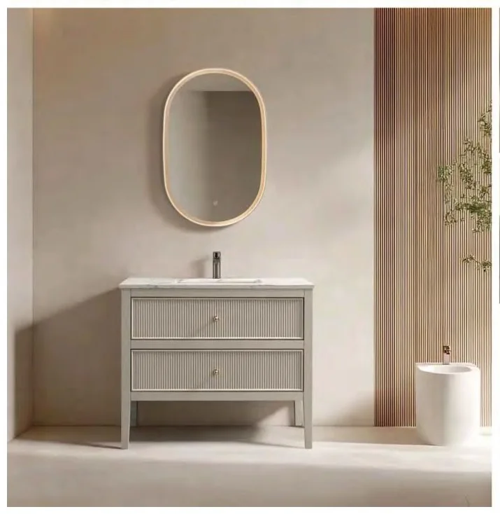 GOGO 6180 Freistehender Badezimmerschrank 6180