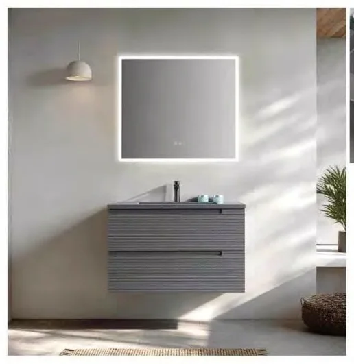 GOGO 6195 Wall-Mounted Bathroom Vanity 6195