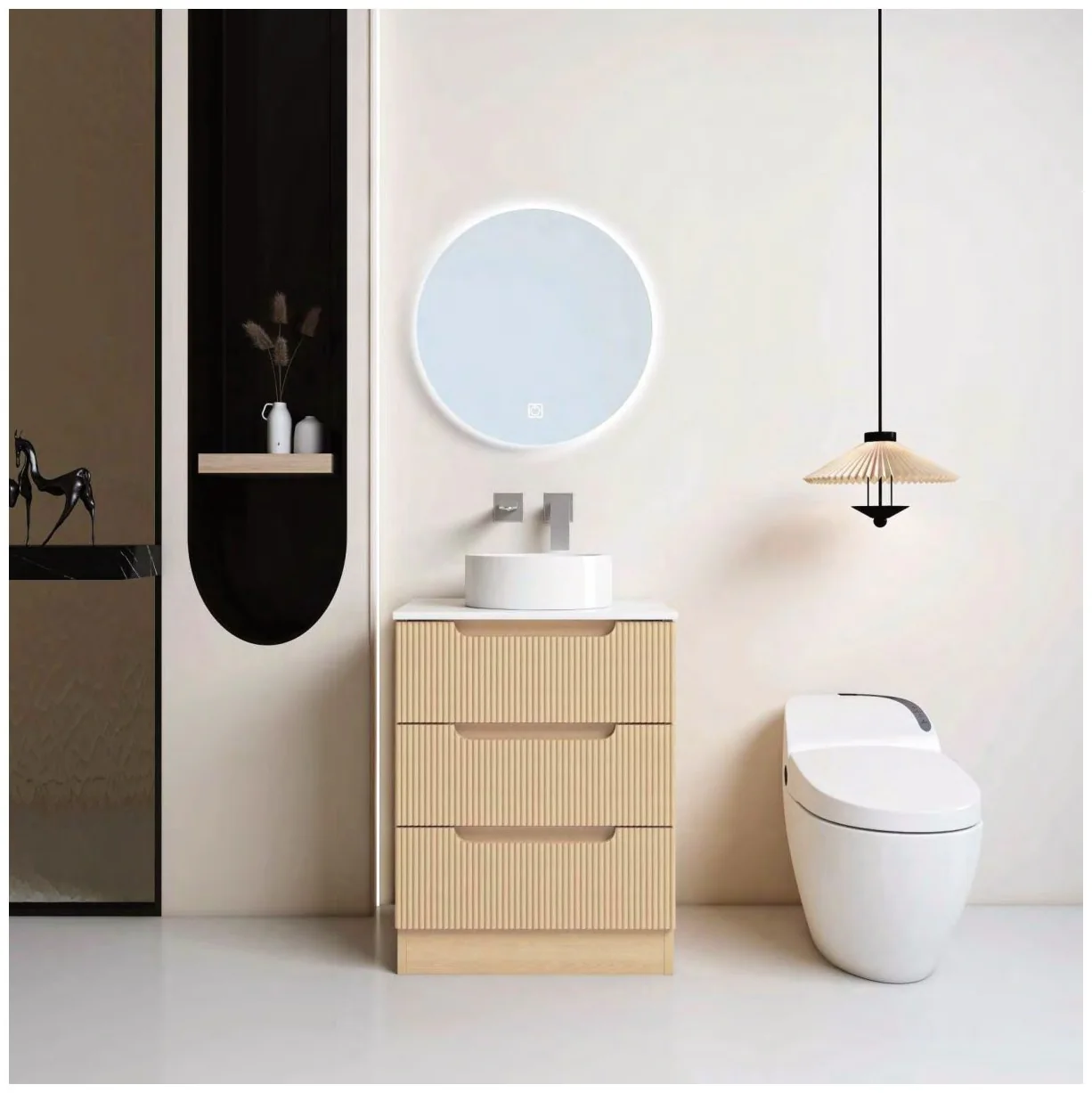 GOGO 6207 Freestanding Bathroom Vanity 6207