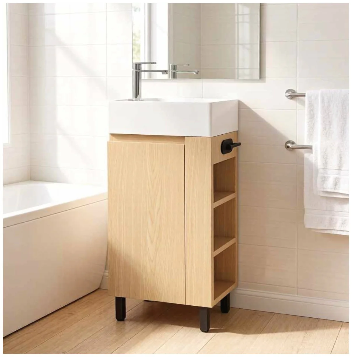 GOGO 6208 Freestanding Bathroom Vanity 6208