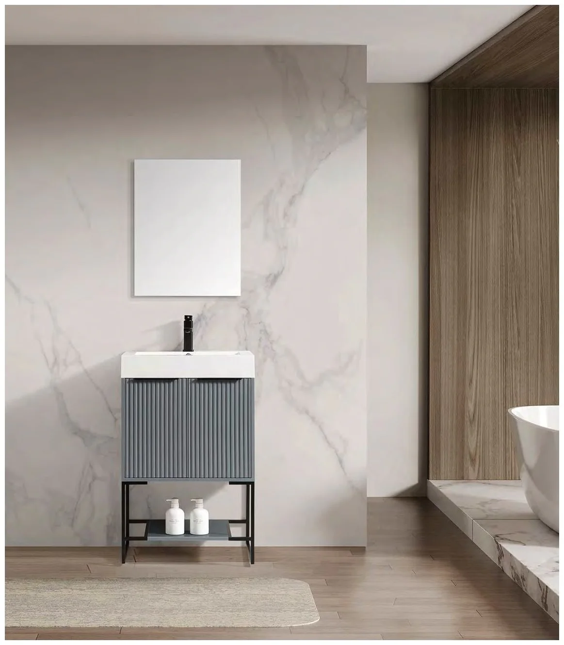 GOGO 6229 Freestanding Bathroom Vanity 6229