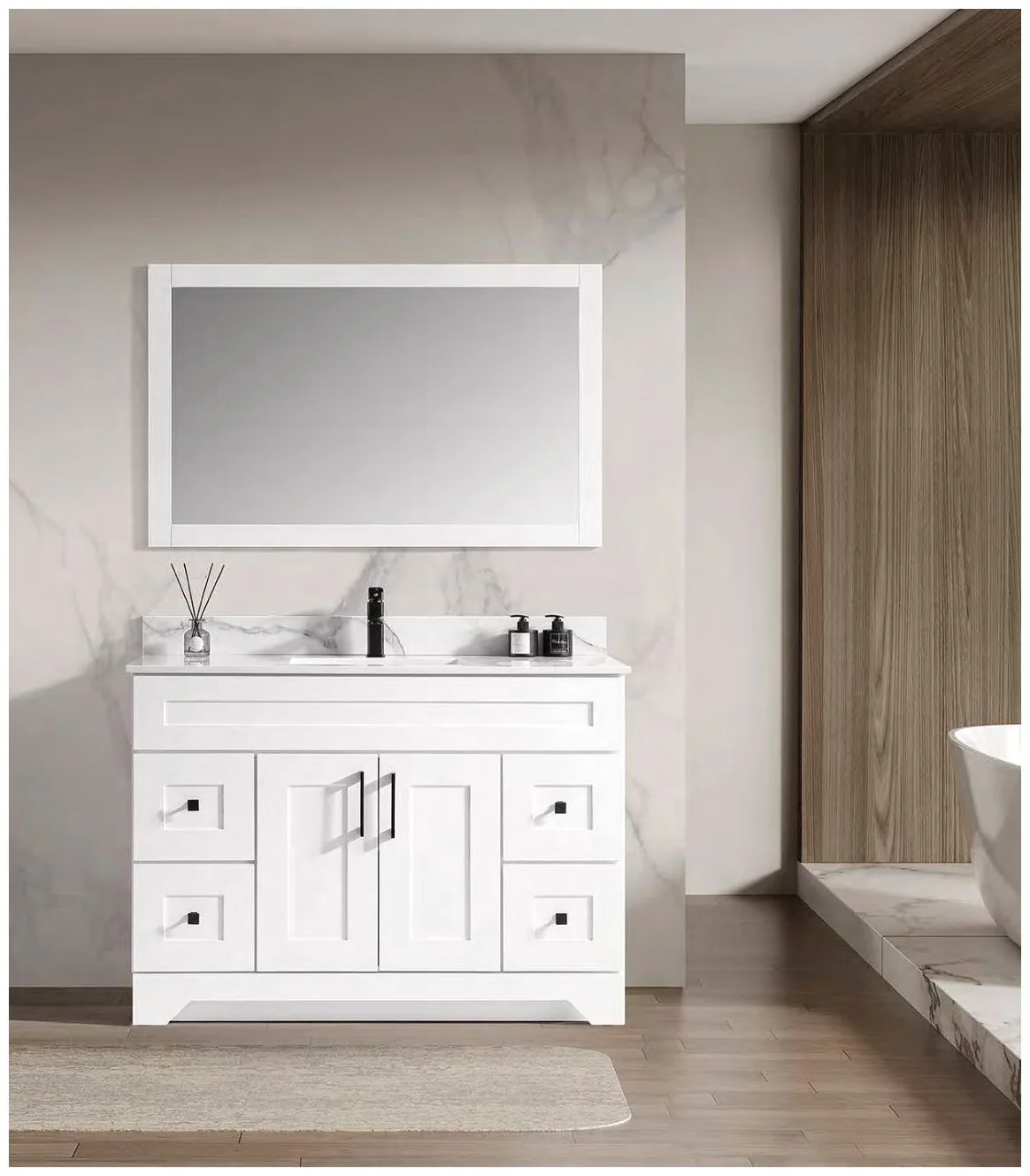 GOGO 6245 Freestanding Bathroom Vanity 6245