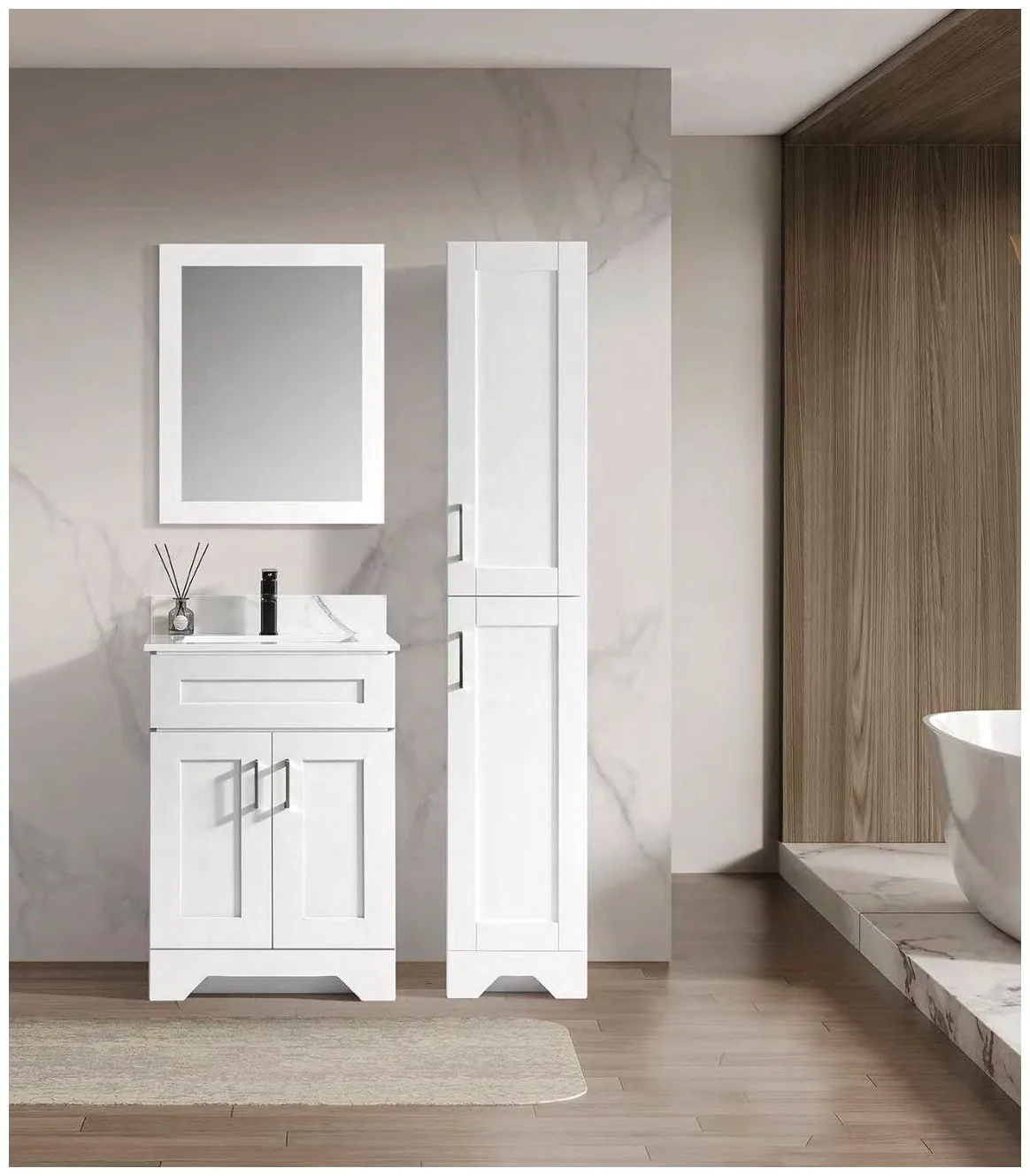 GOGO 6256 Freestanding Bathroom Vanity 6256