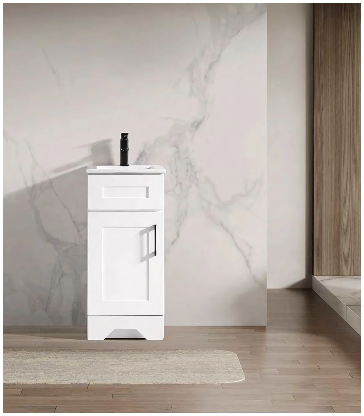 GOGO 6259 Freistehender Badezimmerschrank 6259