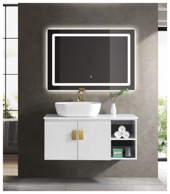 GOGO 6329 Wall-Mounted Bathroom Vanity 6329