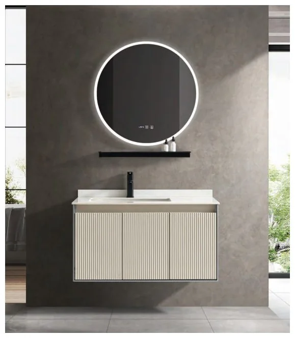 GOGO 6344 Wall-Mounted Bathroom Vanity 6344