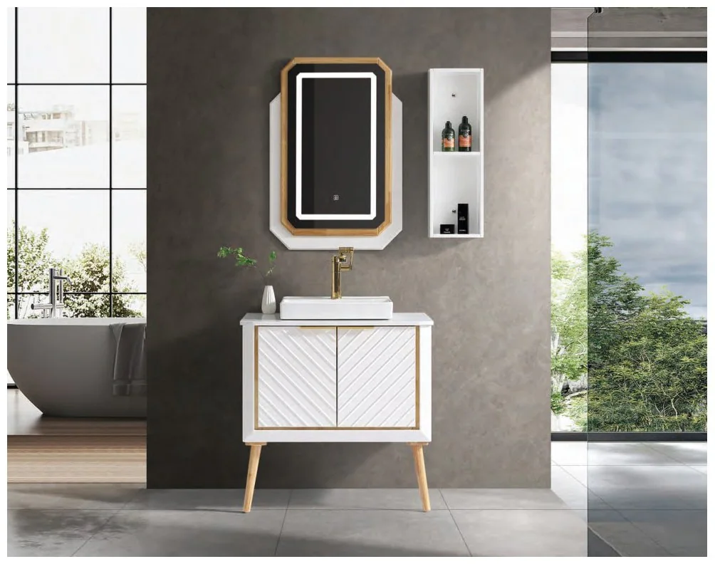 GOGO 6378 Freestanding Bathroom Vanity 6378