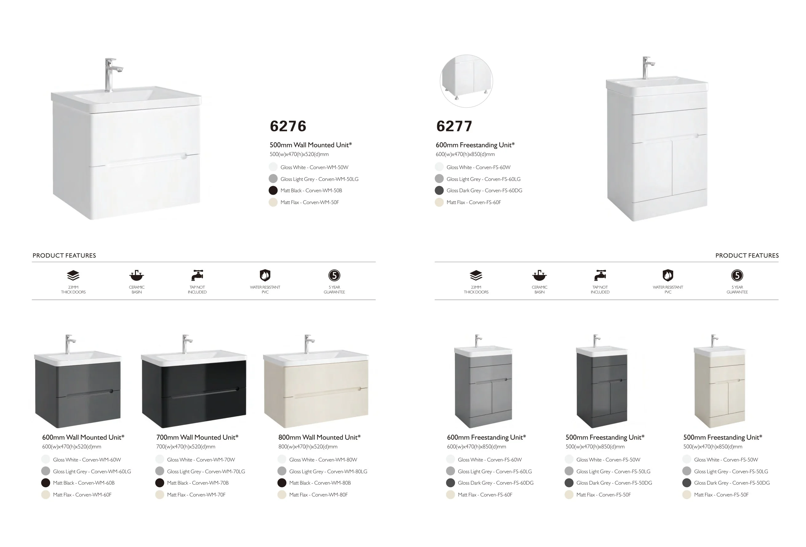 Technical specifications for GOGO 6276